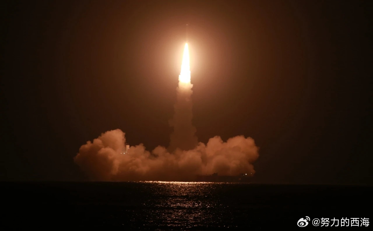 山东日照又见一箭四星发射